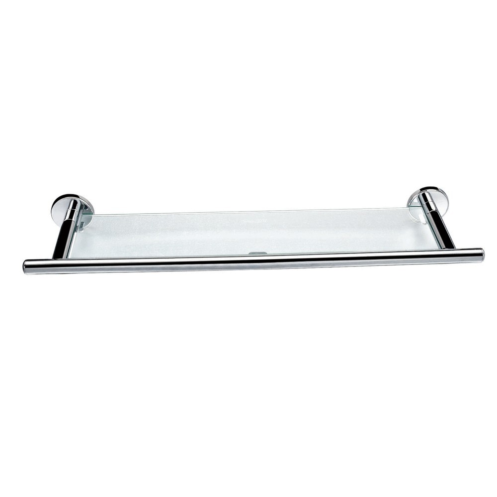 Flova Coco Glass Shelf 593mm Chrome [CO8906-7]