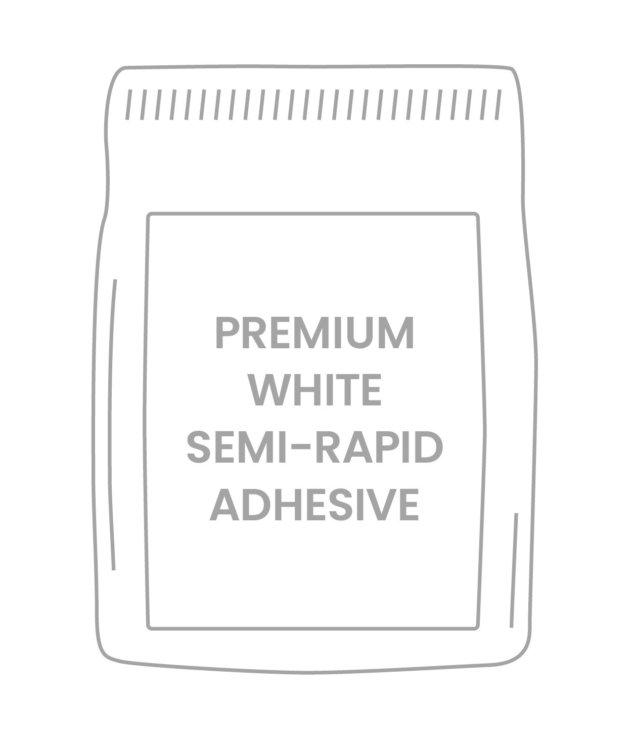 CaPietra Premium White Semi-Rapid Adhesive 20kg [6032]