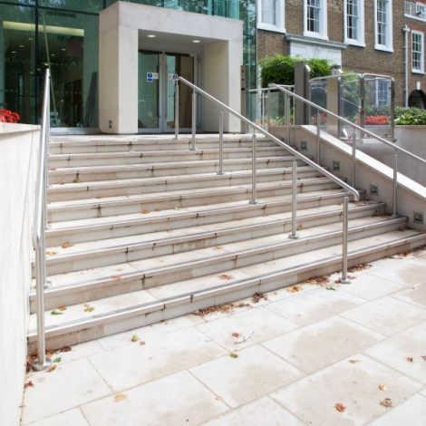 CaPietra Hamlet Limestone Bull-Nose Coping Floor Tile (Etched Finish) 1000 x 400 x 40mm [8693]
