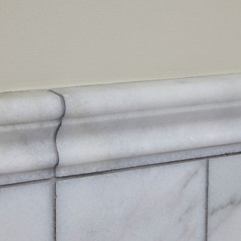 CaPietra Long Island Marble Floor & Wall Tile (Honed Finish) Dado 305 x 50 x 26mm [8687]