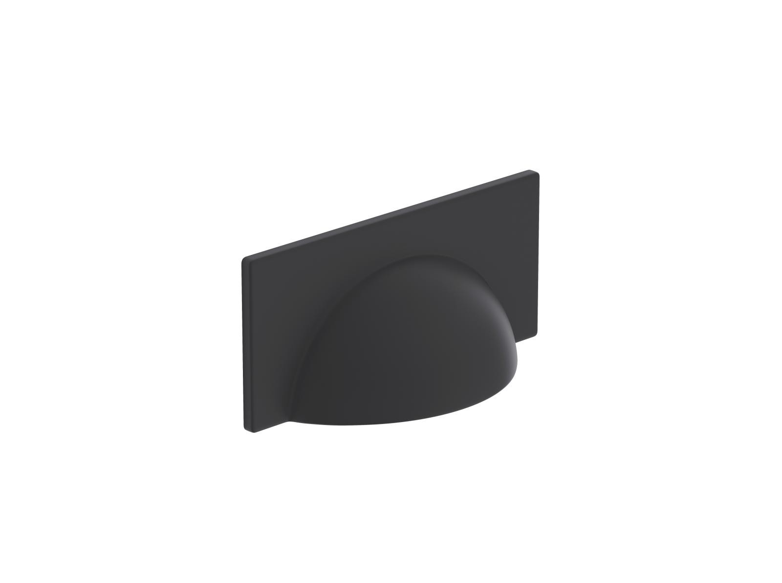 Heritage Cup Handle 64mm - Matt Black [AHBL105]