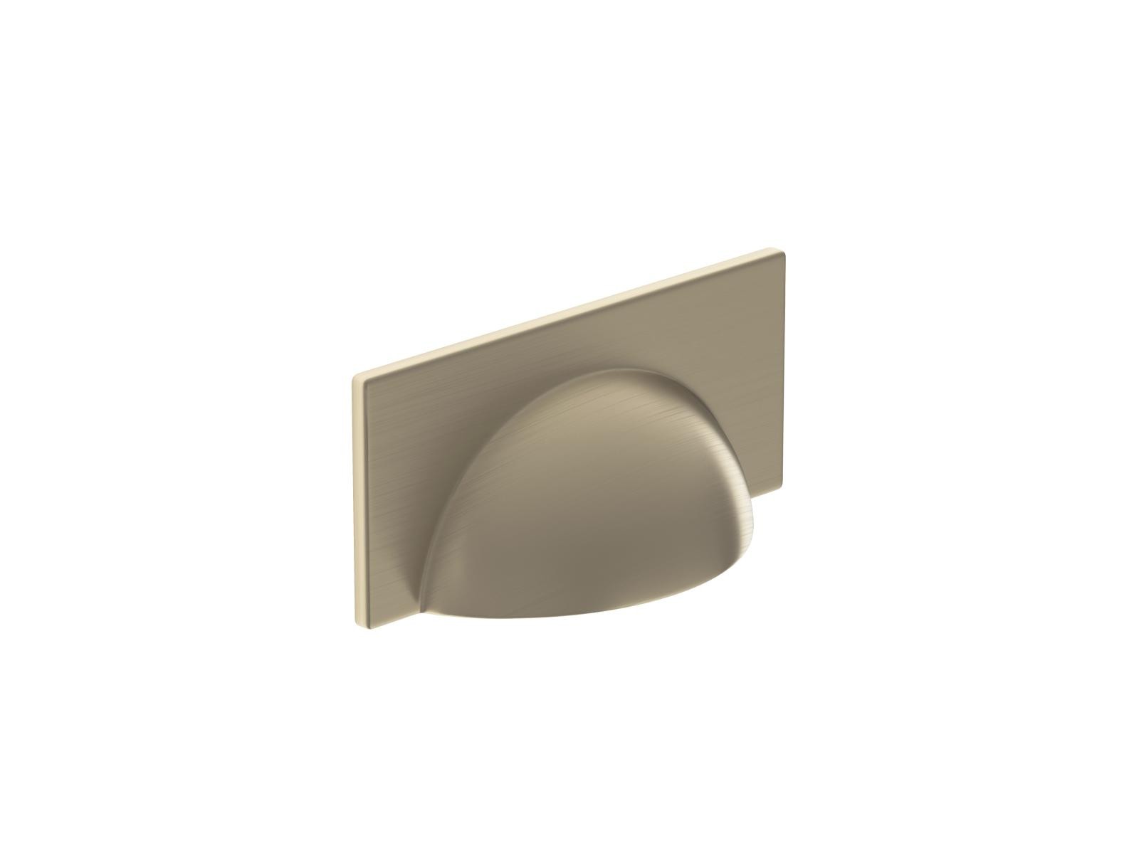 Heritage Cup Handle 64mm - Brushed brass [AHBB105]