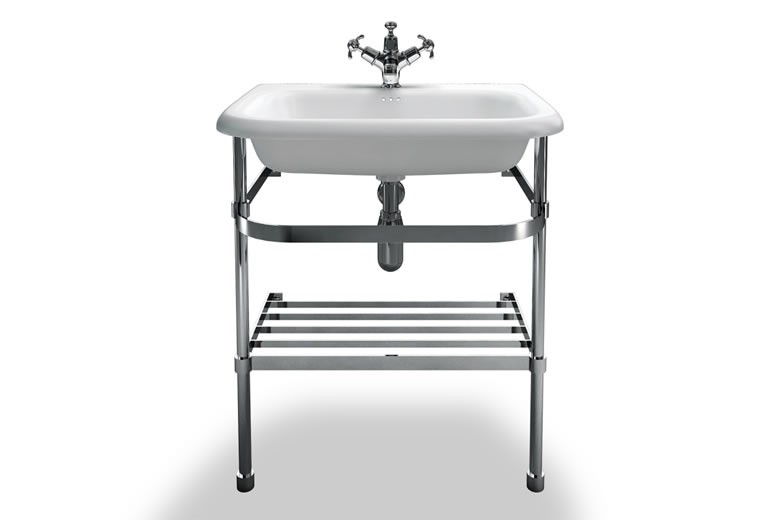 Clearwater & Burlington B8ES Washstand for Roll Top Basin (Medium) 870 x 625mm Stainless Steel (Basin NOT Included)