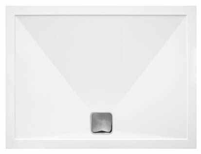 TM UK Elementary Rectangular Shower Tray 1100x900mm White [D251100X900]