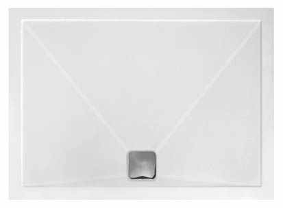 TM UK Elementary Anti-Slip Rectangular Shower Tray 1200x800mm White [DAS1200X800]