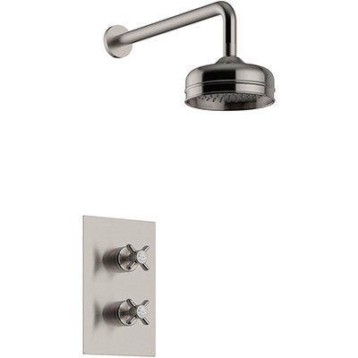 Heritage Dawlish Concealed Valve with Deluxe Fixed Head [SDCDUAL12]