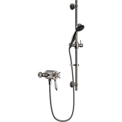 Heritage Dawlish Exposed Shower with Premium Flexible Riser Kit