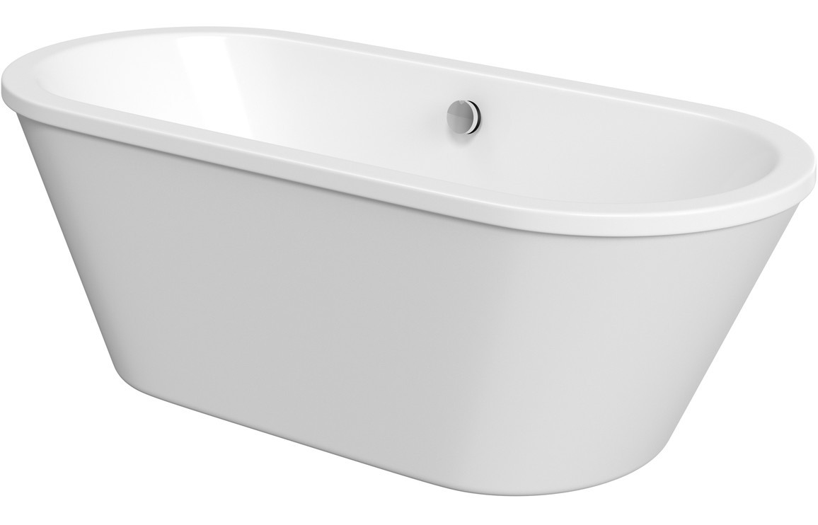 Siena Freestanding 1700x755x570mm 0TH Bath [PLUM3320]