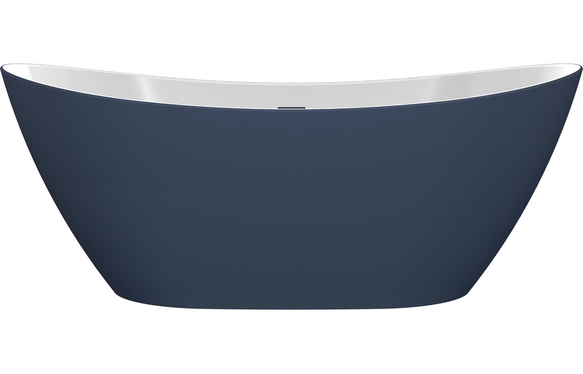 Bolzana Freestanding 1700x780x690mm Bath - Matt Blue [PLUM105586]