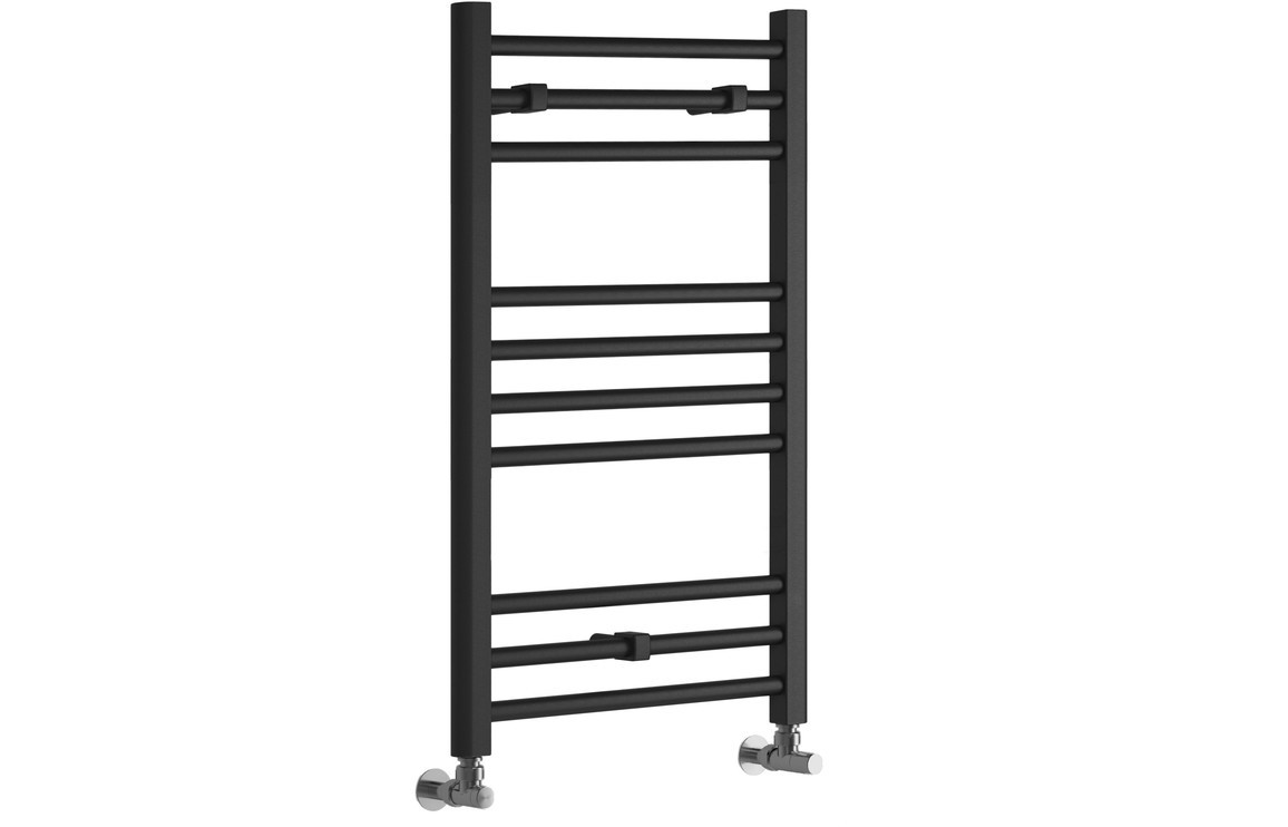 Genoa Straight 30mm Ladder Radiator (500x800x30mm) - Anthracite [PLUM102967]