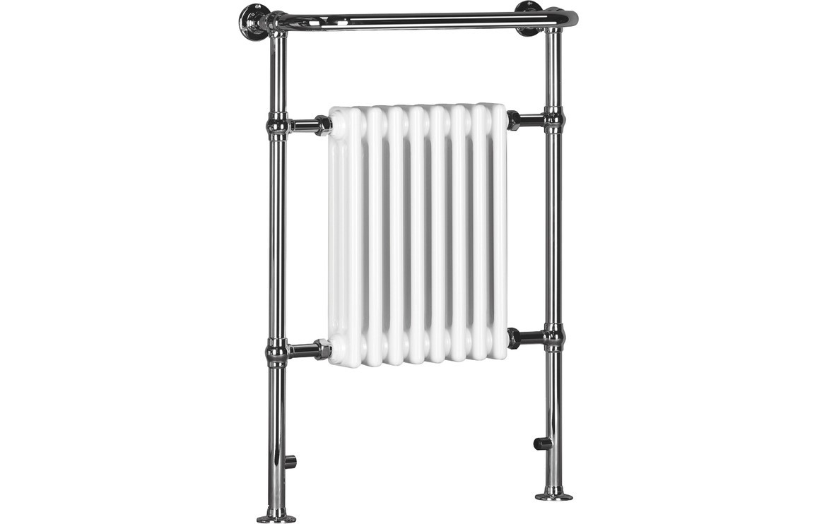 Erice Traditional Radiator (673x965x230mm) - White [PLUM103008]