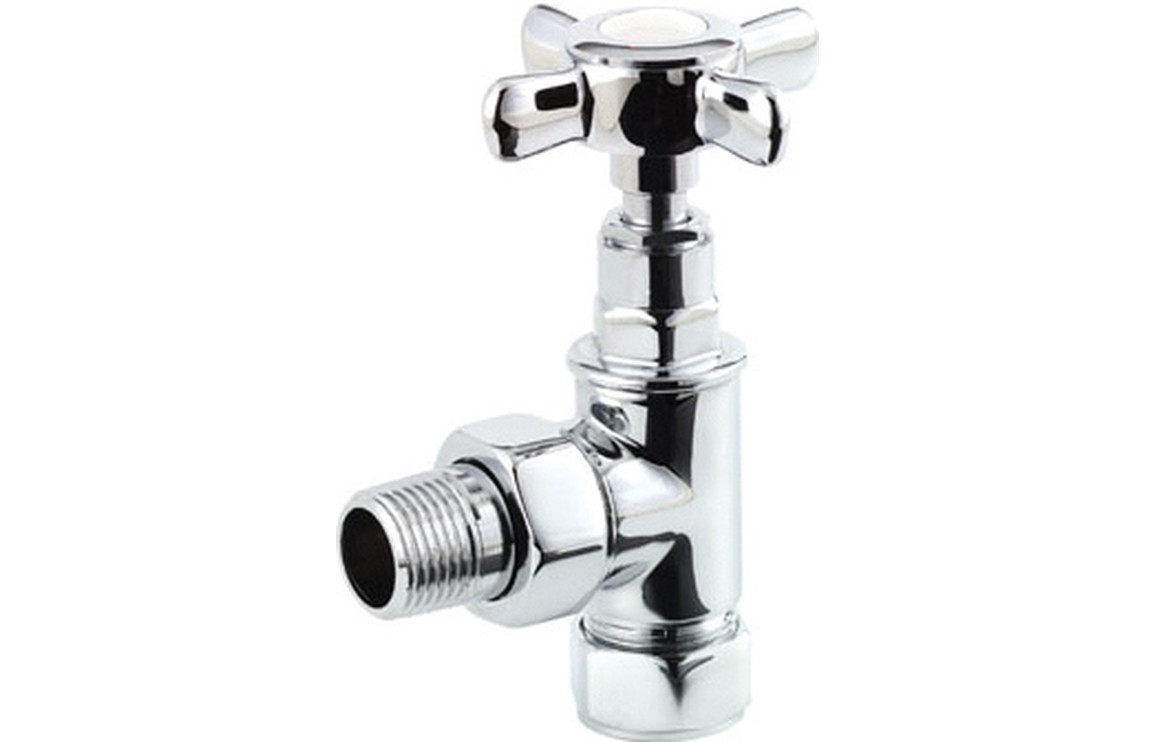 Crosshead Radiator Valves - Angled [PLUM103025]