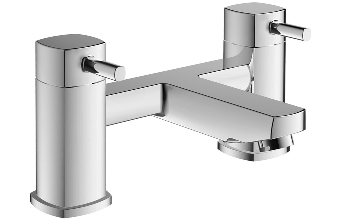 Trento Bath Filler - Chrome [PLUM105710]