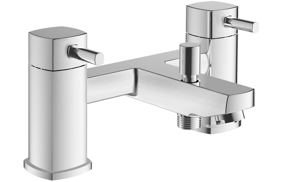 Trento Bath/Shower Mixer - Chrome [PLUM105711]