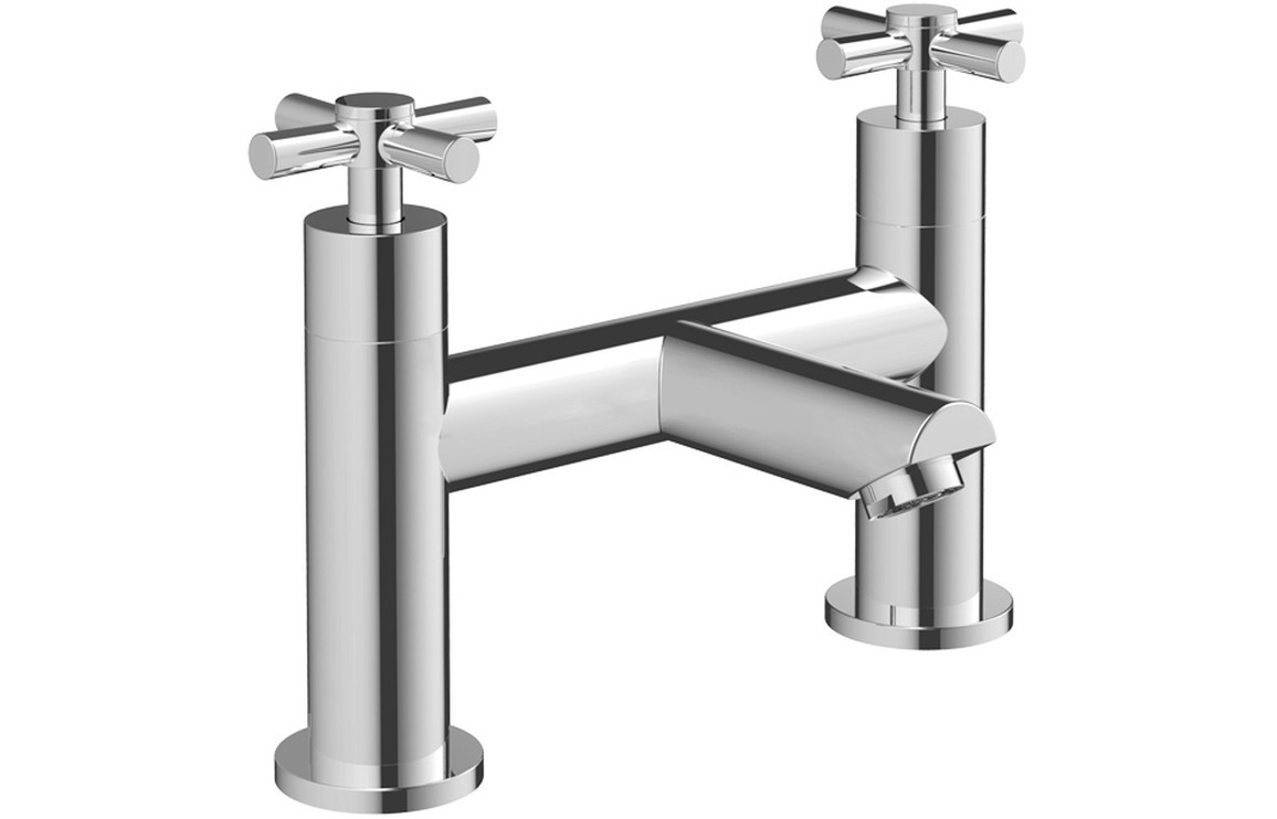 Orvieto Bath Filler - Chrome [PLUM105764]