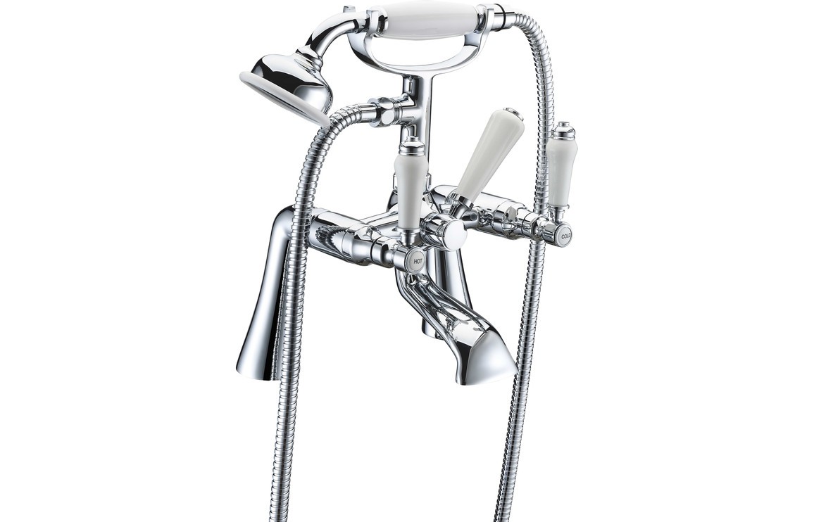 Monza Bath/Shower Mixer - Chrome [PLUM105596]
