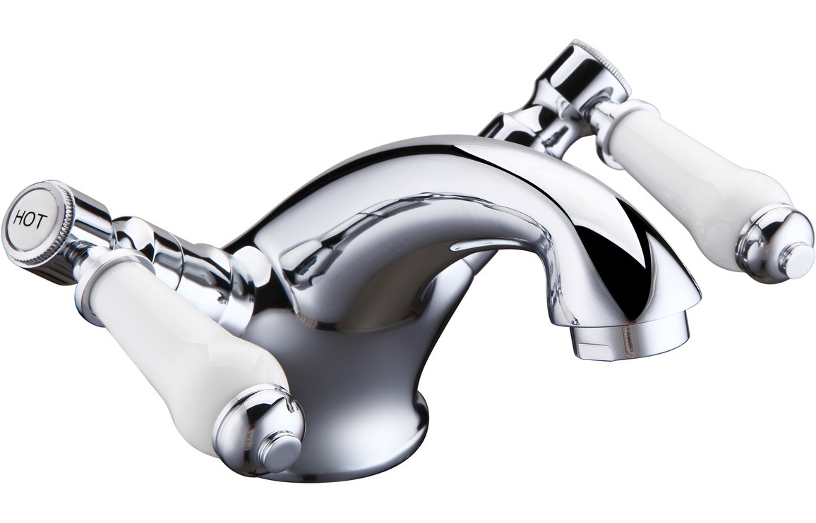 Monza Basin Mixer - Chrome [PLUM105754]