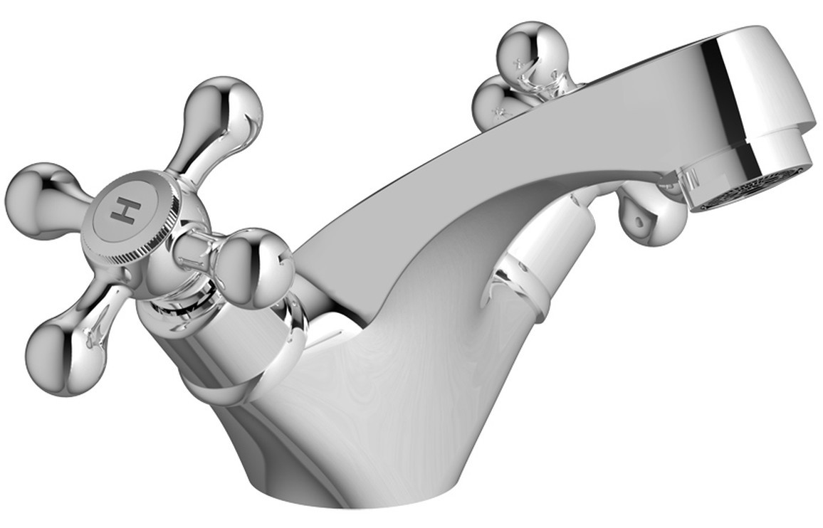 Sarzana Basin Mixer - Chrome [PLUM105750]
