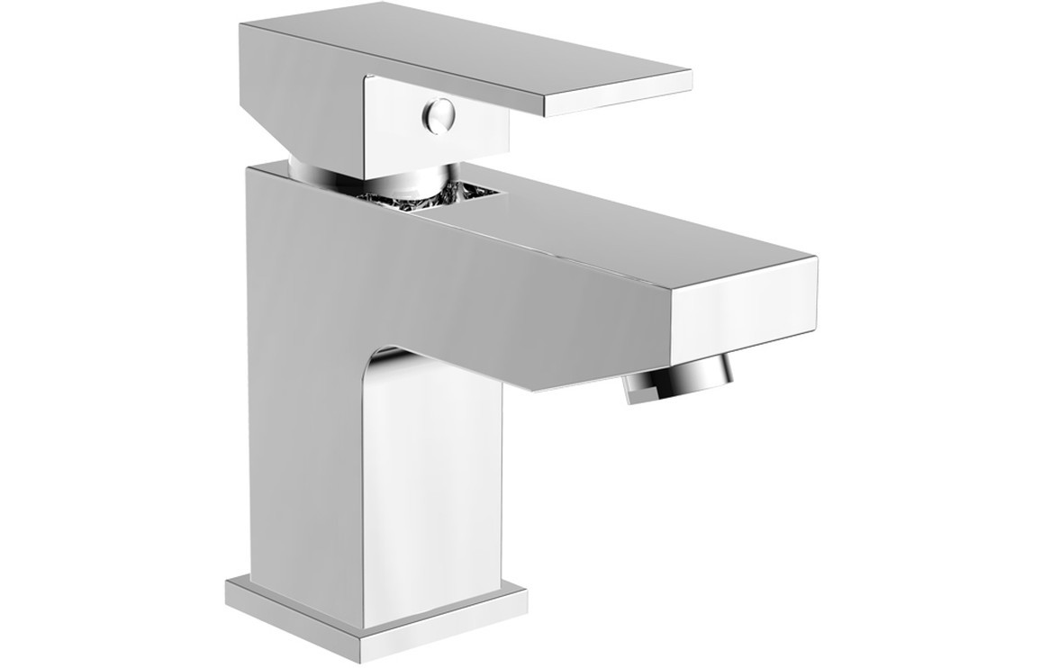 Portofino Basin Mixer & Waste - Chrome [PLUM105772]
