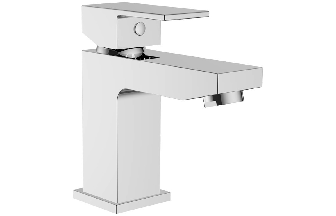 Portofino Cloakroom Basin Mixer & Waste - Chrome [PLUM105773]