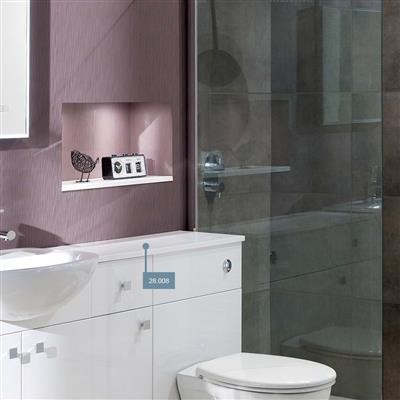EASTBROOK 28.008 Laminate Tops Gloss 2000x310 mm White (Cabinet Sold Separately)