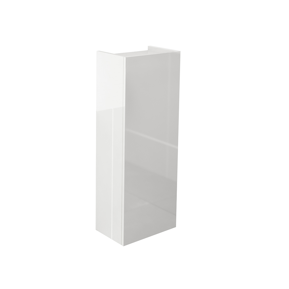 Imex Ceramics ECSSU80WG Echo Single Door Short Storage Unit White Gloss