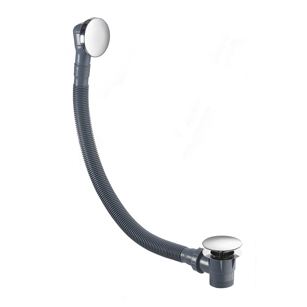 Flova Bath Clicker Waste with Overflow Chrome [CB1840]