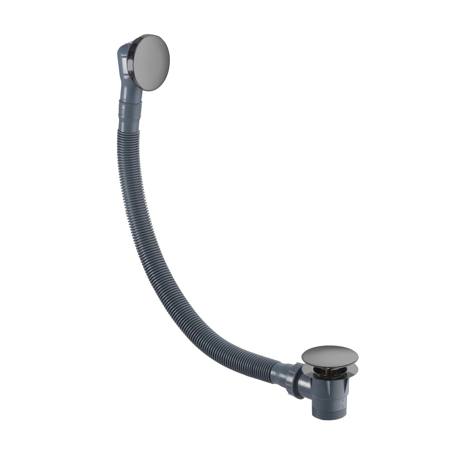 Flova Bath Clicker Waste with Overflow Gun Metal [GM-CB1840]
