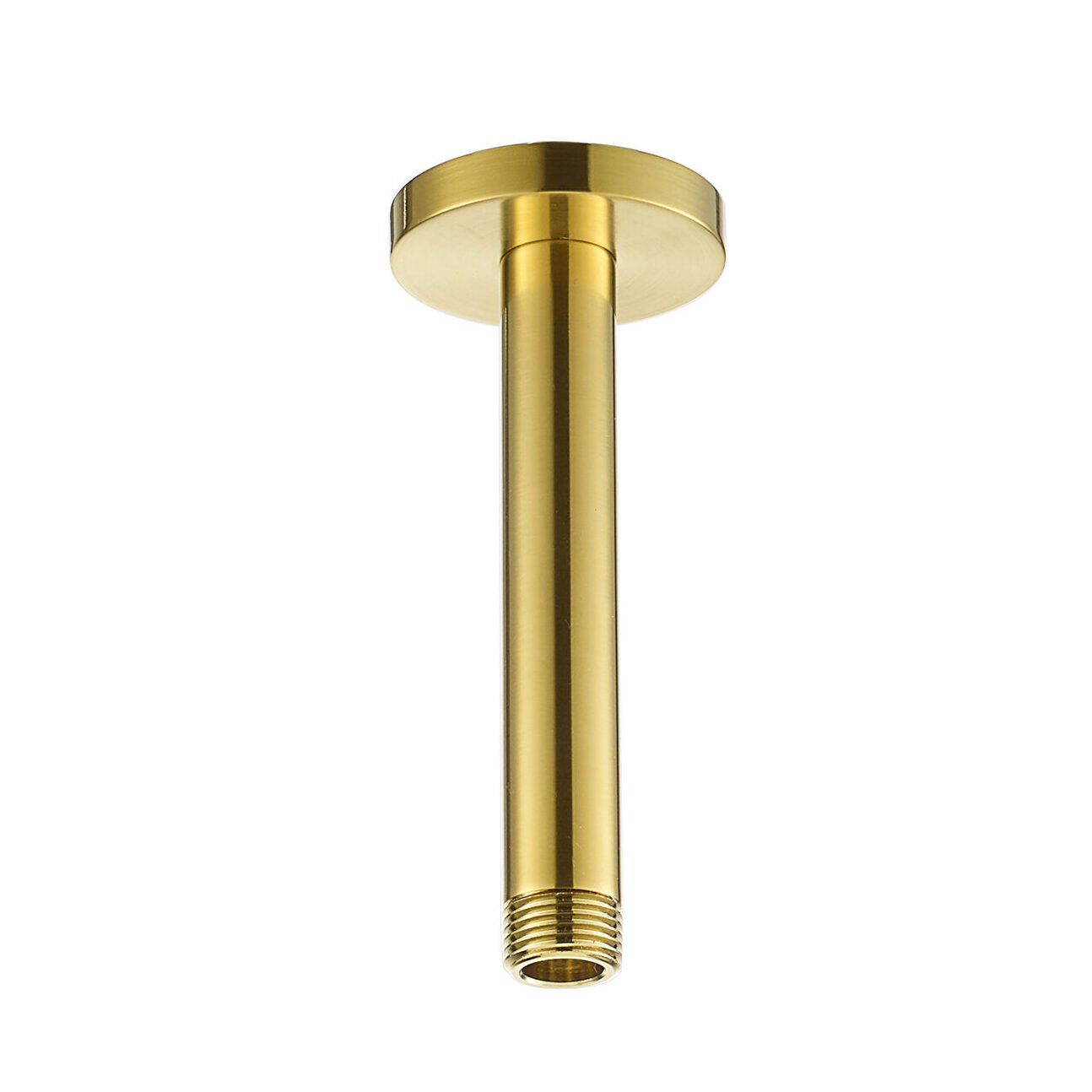 Flova Ceiling Mounted Shower Arm 120mm Brushed Gold [BG-KI08]