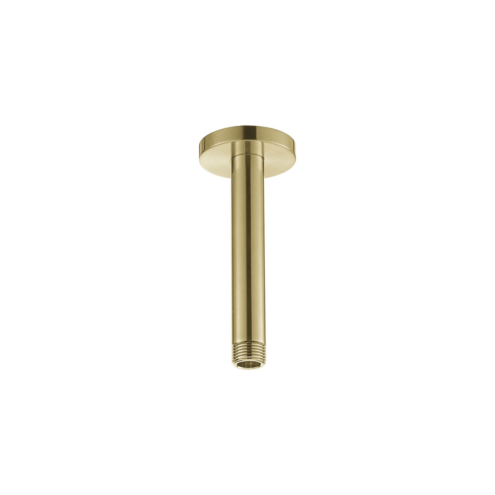 Flova Ceiling Mounted Shower Arm 120mm Brushed Brass [BRB-KI08]