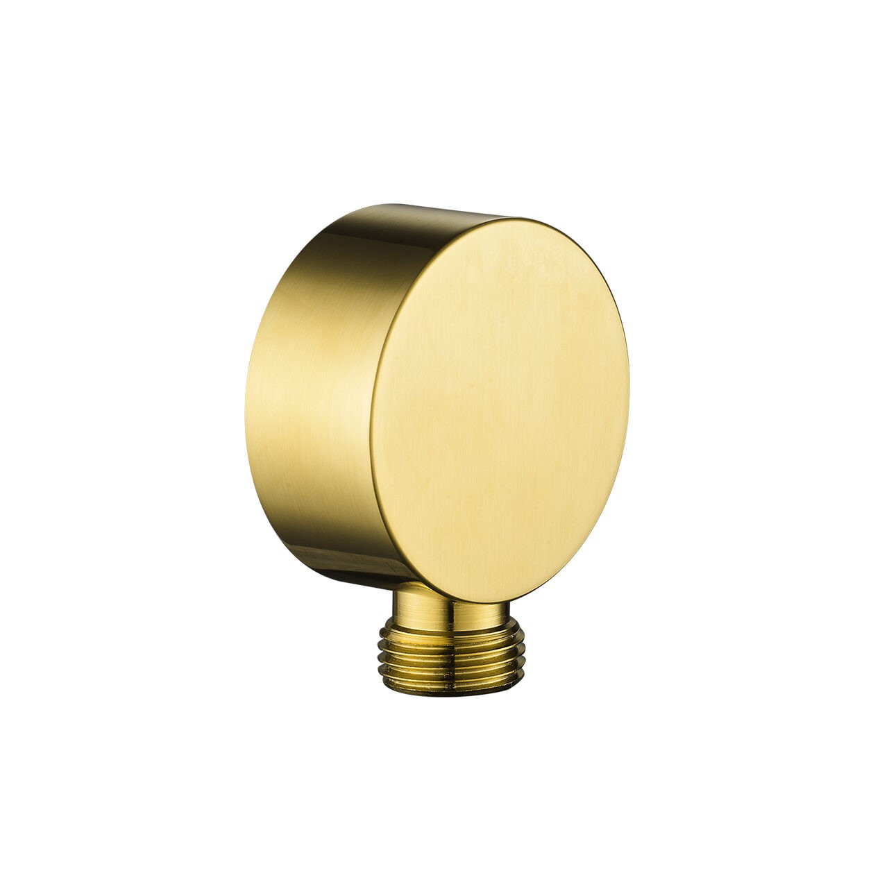 Flova Wall Outlet Elbow (Round) Brushed Gold [BG-KIA120]