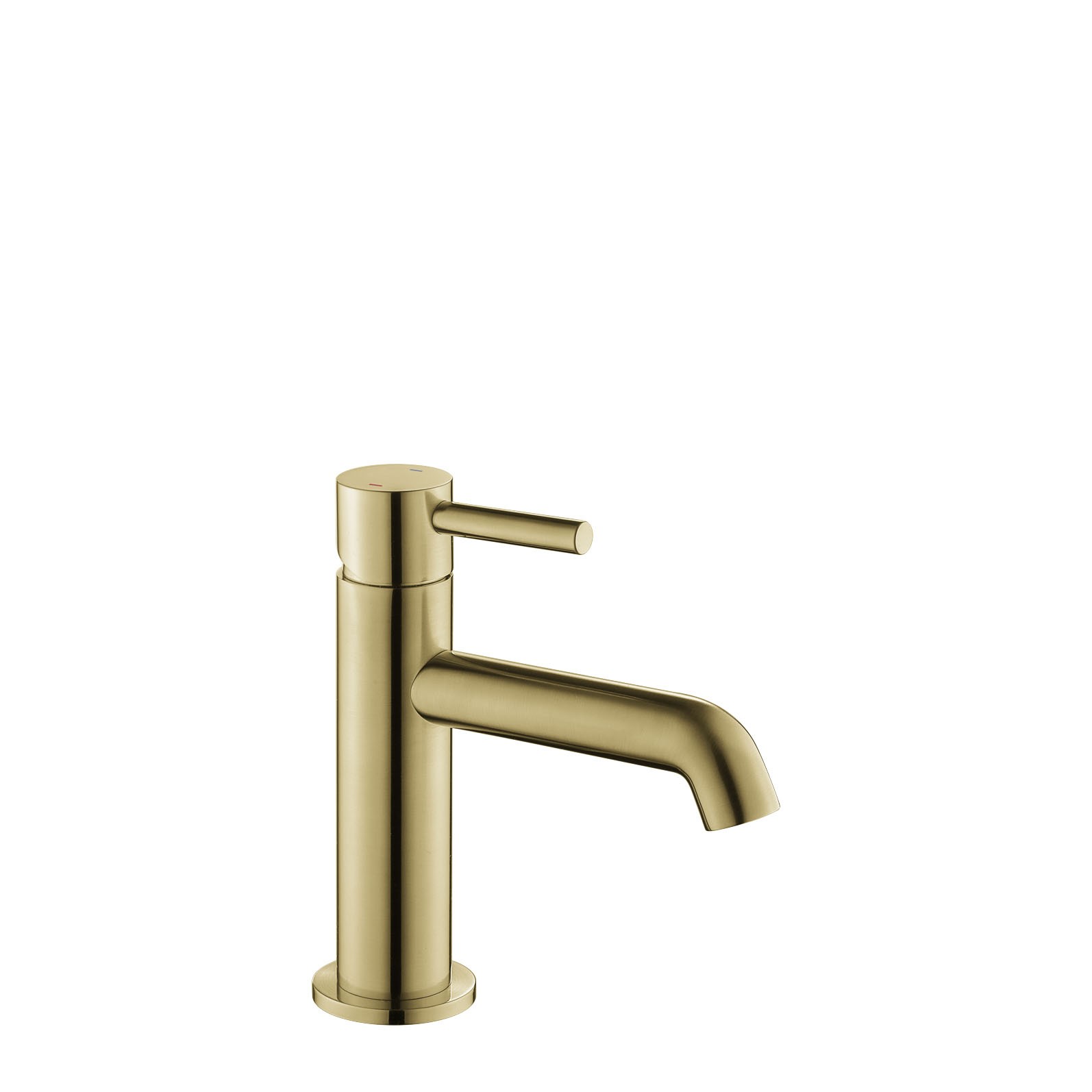 Flova Levo Basin Mixer Tap 162mm (Single Taphole) Brushed Brass [BRB-LVBAS-20]