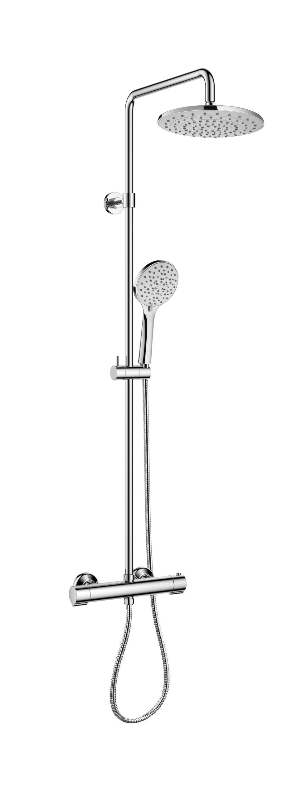 Flova SMTSKIT-21 Smart Exposed Thermostatic Shower Column Chrome