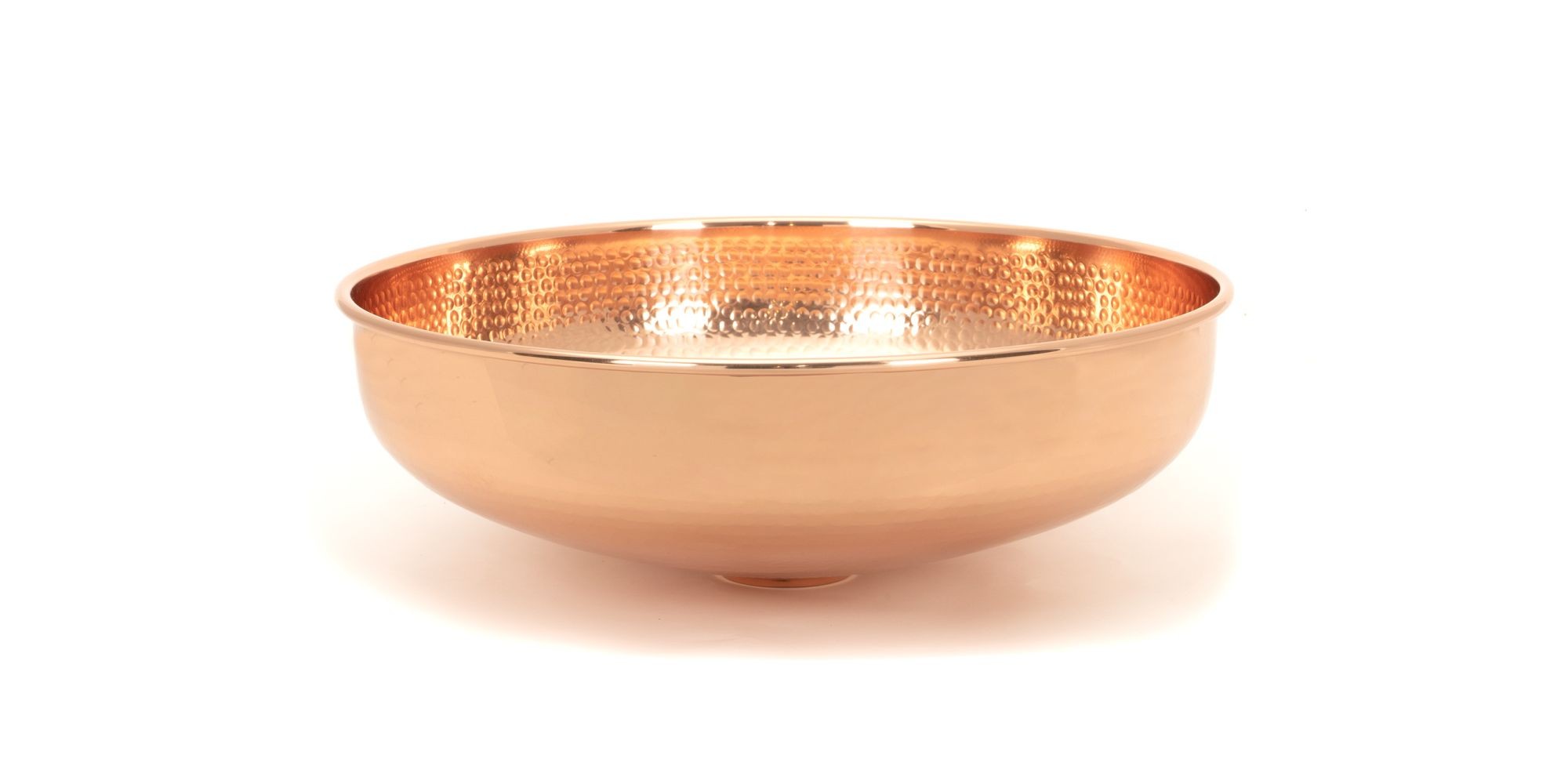 From The Anvil Hammered Round Sink Copper [47197]