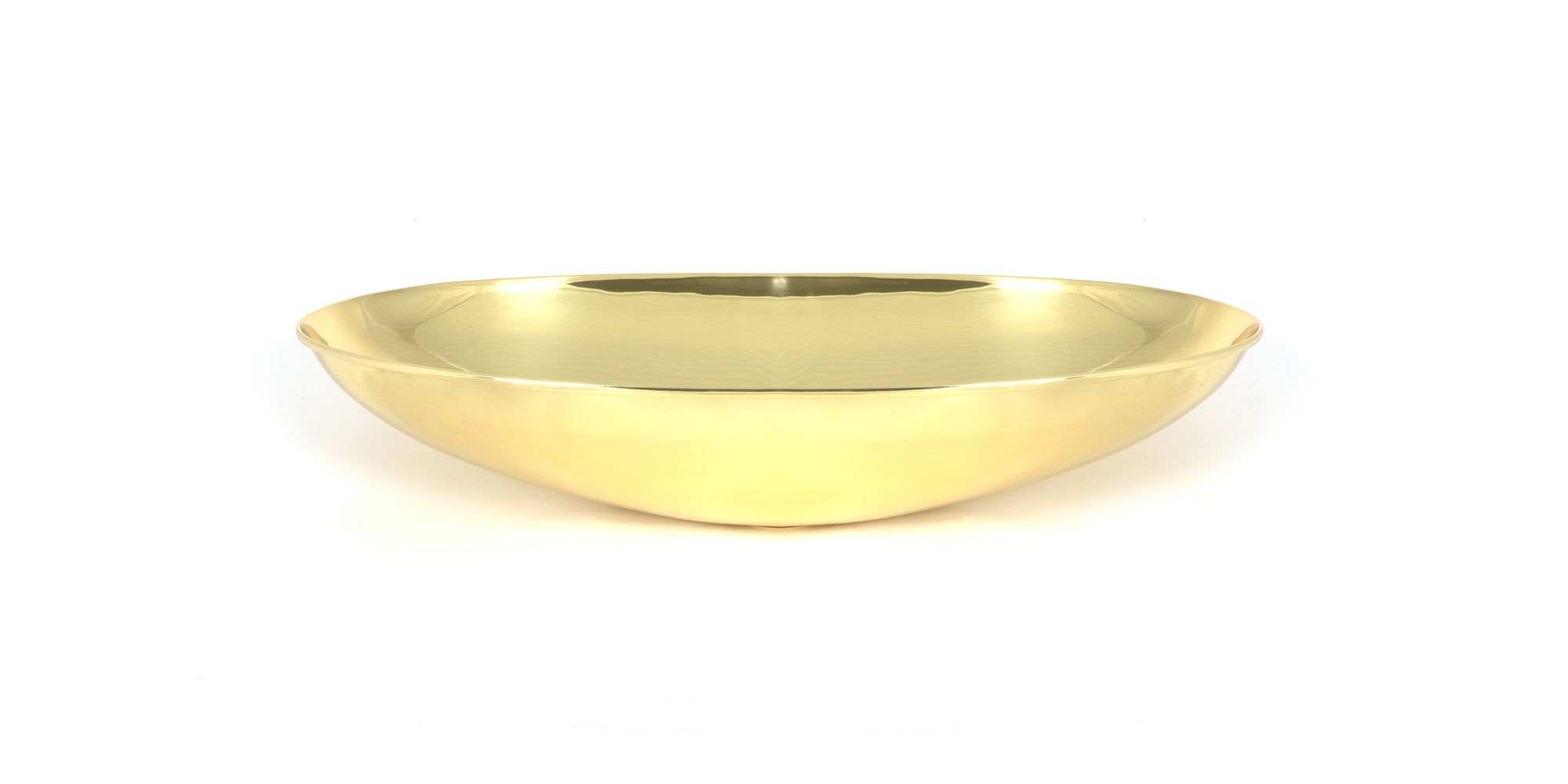 From The Anvil Smooth Oval Sink Brass [47208]