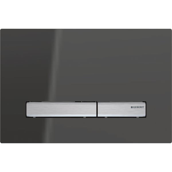 Geberit Sigma50 Flush Plate - Reflective Smoked Glass [115788SD2]