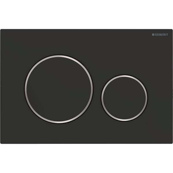 Geberit Sigma20 Flush Plate- Matt Black [115882141]