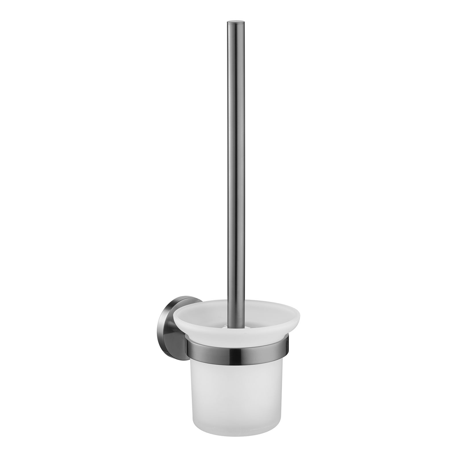 Flova Coco Toilet Brush & Holder Gun Metal [GM-CO8906-21]