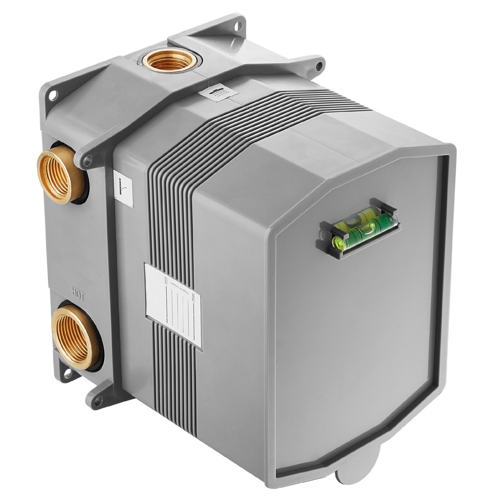 Flova GOBOX-UNI GoClick Concealed Universal Thermostatic Valve with Flow Control (2 or 3 Outlet)