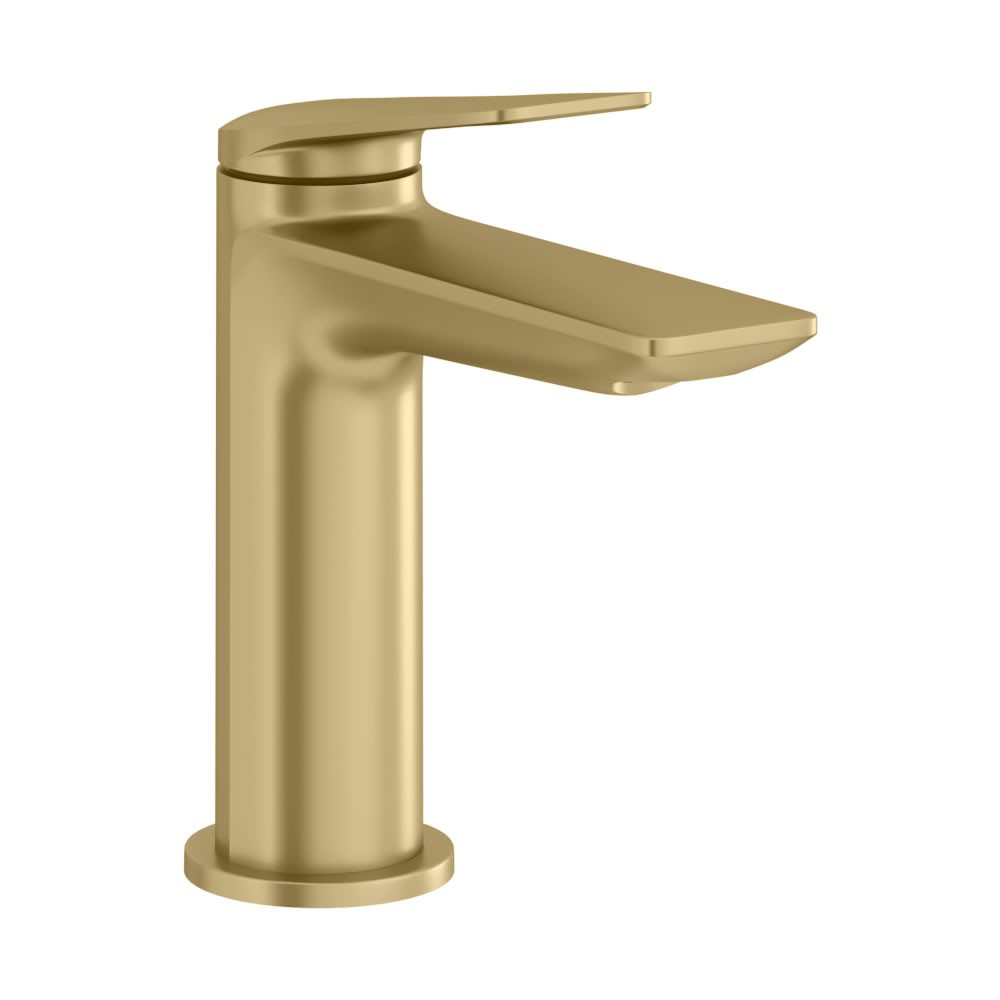 Britton GRE110BB Greenwich Mono Basin Mixer Brushed Brass