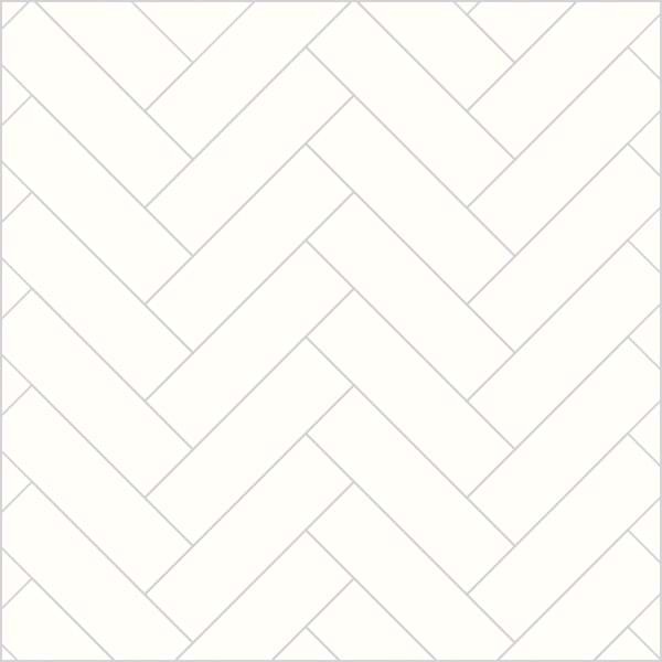 MultiPanel TILE Wall Panel Hydrolock T&G Herringbone 2400 x 598 x 11mm Alpine White [MT1100HT7228]