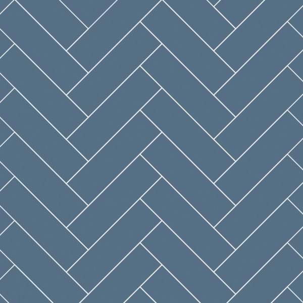MultiPanel TILE Wall Panel Hydrolock T&G Herringbone 2400 x 598 x 11mm Misty Blue [MT502HT7228]