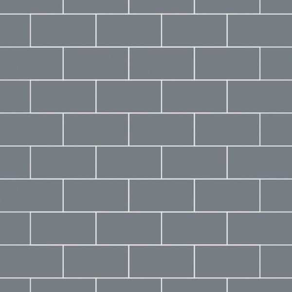 MultiPanel TILE Wall Panel Hydrolock T&G Metro 2400 x 598 x 11mm Monument Grey [MT780MT6669]