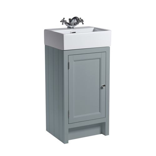 Roper Rhodes Hampton 400 Cloakroom Vanity Unit - Agave [HAM450B.AG] [BASIN NOT INCLUDED]