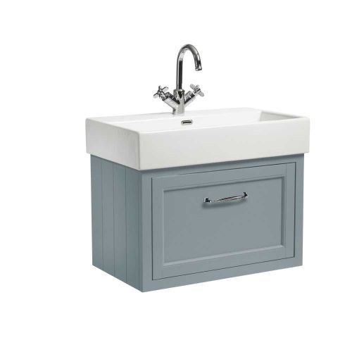 Roper Rhodes Hampton 700 Wall Hung Vanity Unit - Agave [HAM700WM.AG] [BASIN NOT INCLUDED]