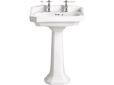 Heritage PGRW05 Granley Standard Basin 2-Tapholes