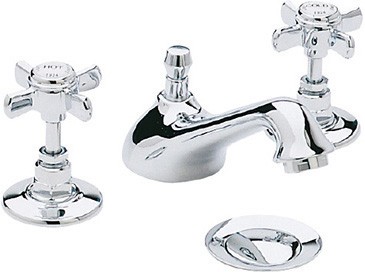 Heritage TDCC06 Dawlish Basin Mixer Chrome