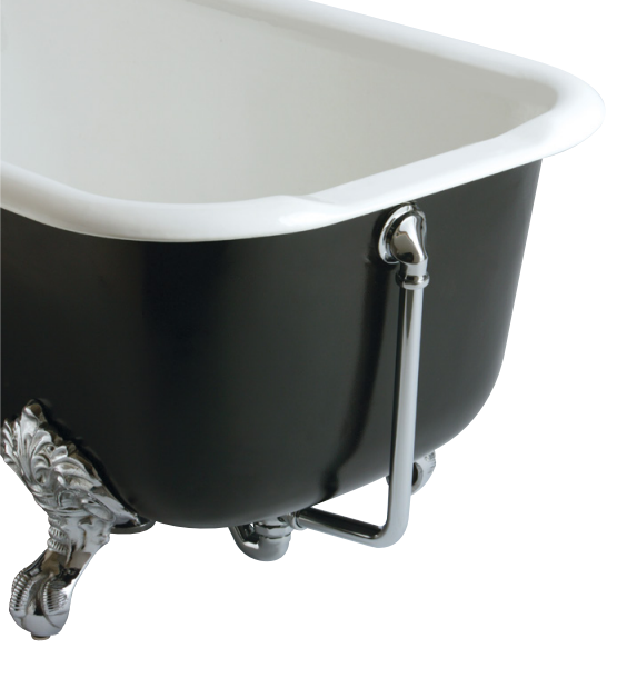 Heritage THC16 Exposed Bath Waste & Overflow Chrome