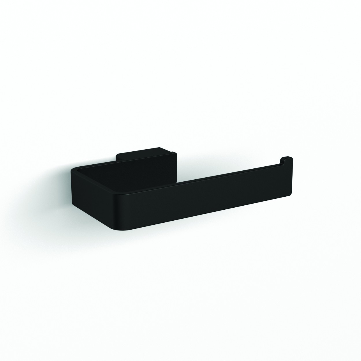 HIB ACATBK01 Atto (Matt Black) Toilet Roll holder 30 x 130mm