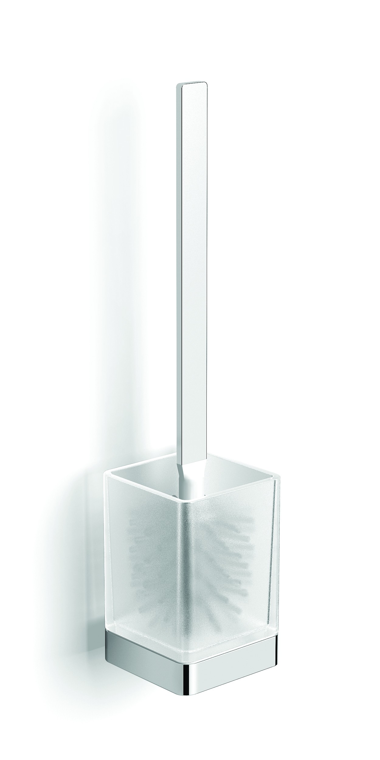 HIB ACTBWHCH01 (Chrome) Wall Mounted Toilet Brush and Holder 400 x 90mm